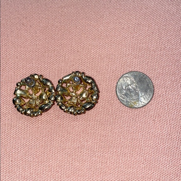 Banana Republic Geometric Shaped Circle Earrings - Picture 2 of 3